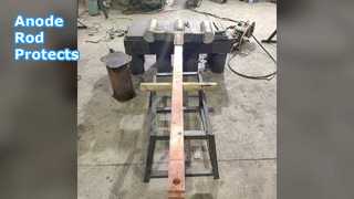 アノードロッドアセンブリが給湯器を保護